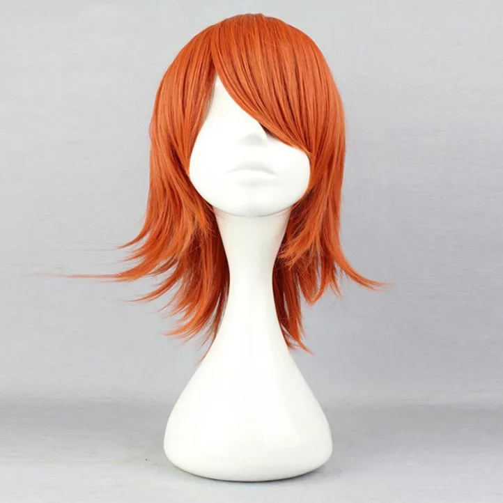 Synthetic Orange Wig Short Layered Cosplay Costume Party Heat Resistant Fiber Anime Style Hair
Synthetic Orange Wig Short Layered Cosplay Costume Party Heat Resistant Fiber Anime Style Hair