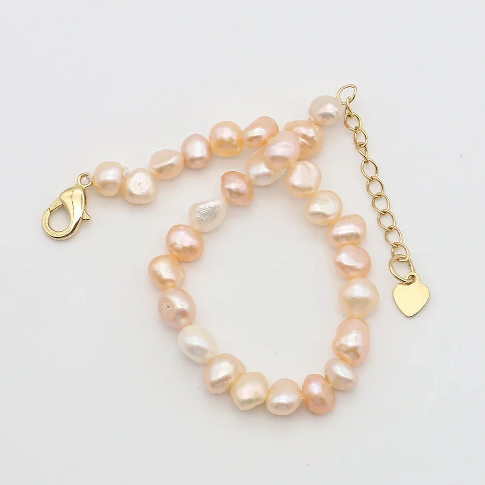 Classic and Stylish Freshwater Irregular Mixed-color Pearl Bracelet Retro and Exquisite Baroque Pearl Beaded Finished Piece 15cm
Classic and Stylish Freshwater Irregular Mixed-color Pearl Bracelet Retro and Exquisite Baroque Pearl Beaded Finished Piece 15cm