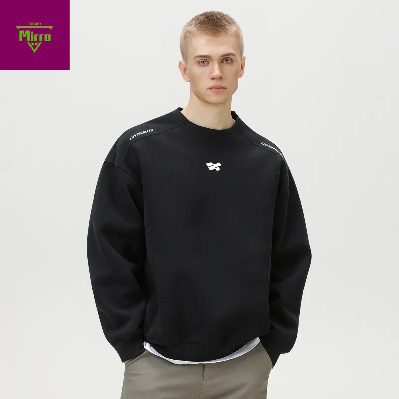 【Mirrordust】Autumn Printed Heavyweight Oversized Crew Neck Sweatshirt for Men Casual Commuting Simple Pullover hoodies
【Mirrordust】Autumn Printed Heavyweight Oversized Crew Neck Sweatshirt for Men Casual Commuting Simple Pullover hoodies