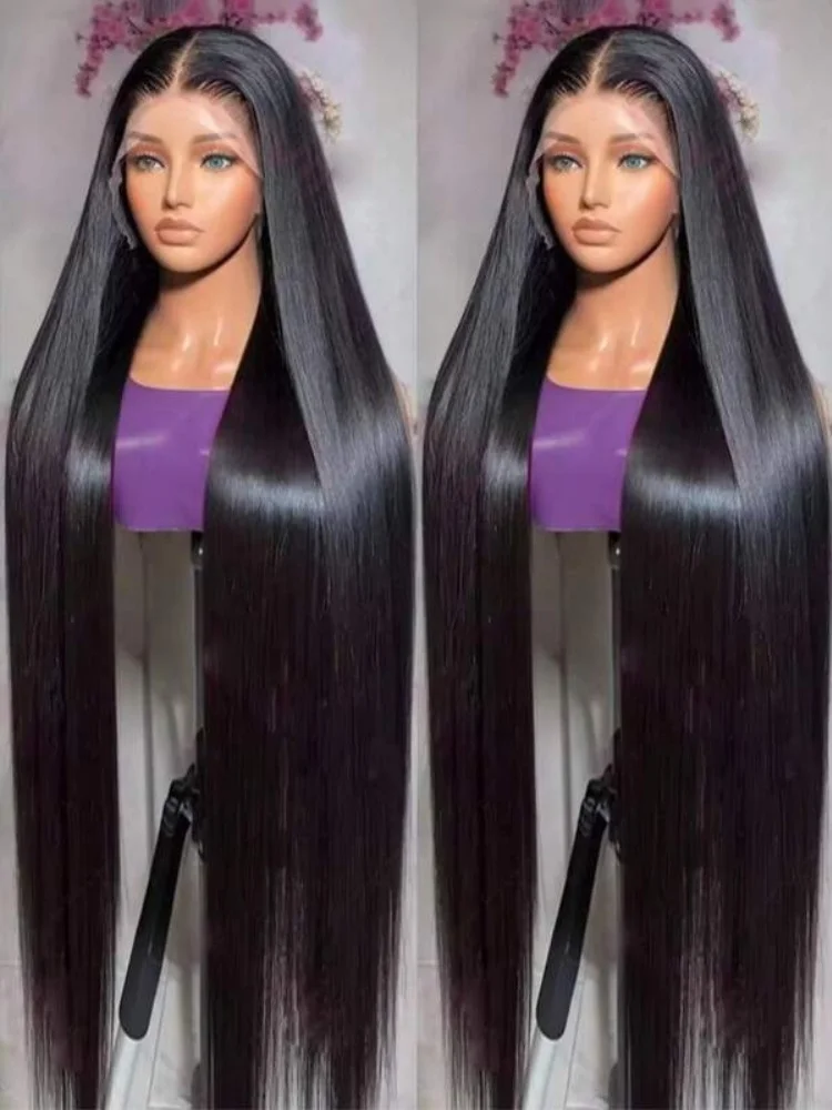 250% Density Pre Plucked Straight Human Hair Wig 13x4 13x6 HD Lace Frontal Wigs For Women Natural Looking 42 Inch Long Brazilian
250% Density Pre Plucked Straight Human Hair Wig 13x4 13x6 HD Lace Frontal Wigs For Women Natural Looking 42 Inch Long Brazilian