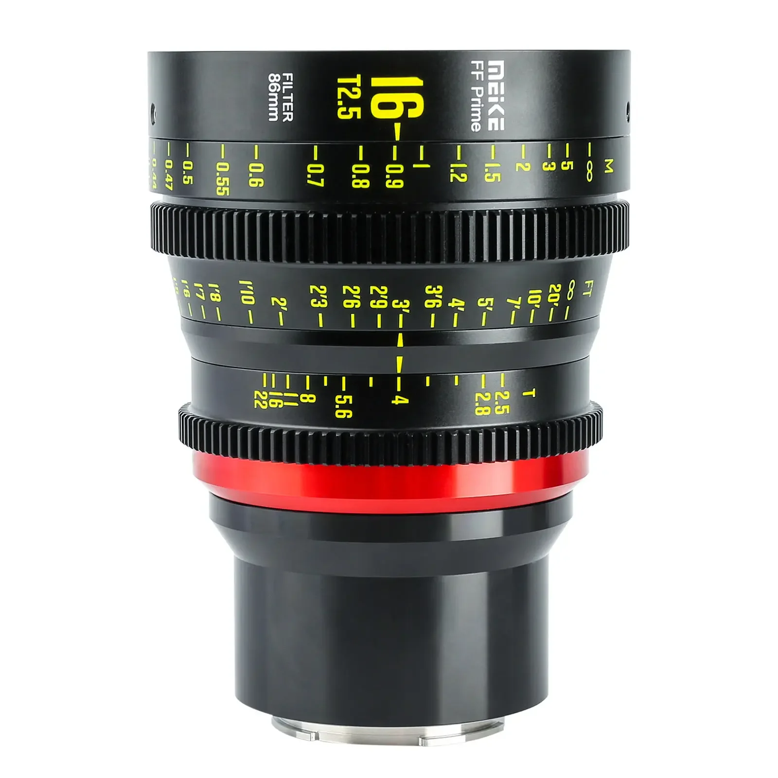Meike Prime 16mm T2.5 Cine Lens For Full Frame Cinema Camera Systems,such As Canon C700 C500II,Sony VENICE,Sony FX3 FX6,FX9
Meike Prime 16mm T2.5 Cine Lens For Full Frame Cinema Camera Systems,such As Canon C700 C500II,Sony VENICE,Sony FX3 FX6,FX9