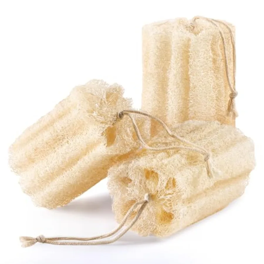 3PCS Egyptian Natural Loofah Exfoliating Body Scrubber Natural Real Egyptian Loofah Sponge Bath and Shower Scrub exfoliating lo
3PCS Egyptian Natural Loofah Exfoliating Body Scrubber Natural Real Egyptian Loofah Sponge Bath and Shower Scrub exfoliating lo