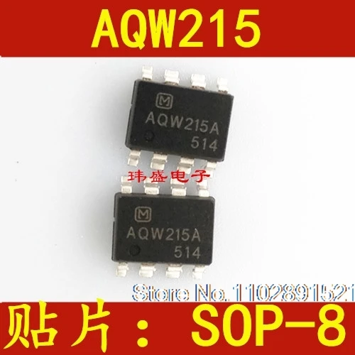 (10PCS/LOT) AQW215 AQW215A SOP-8 AQW215EH
(10PCS/LOT) AQW215 AQW215A SOP-8 AQW215EH