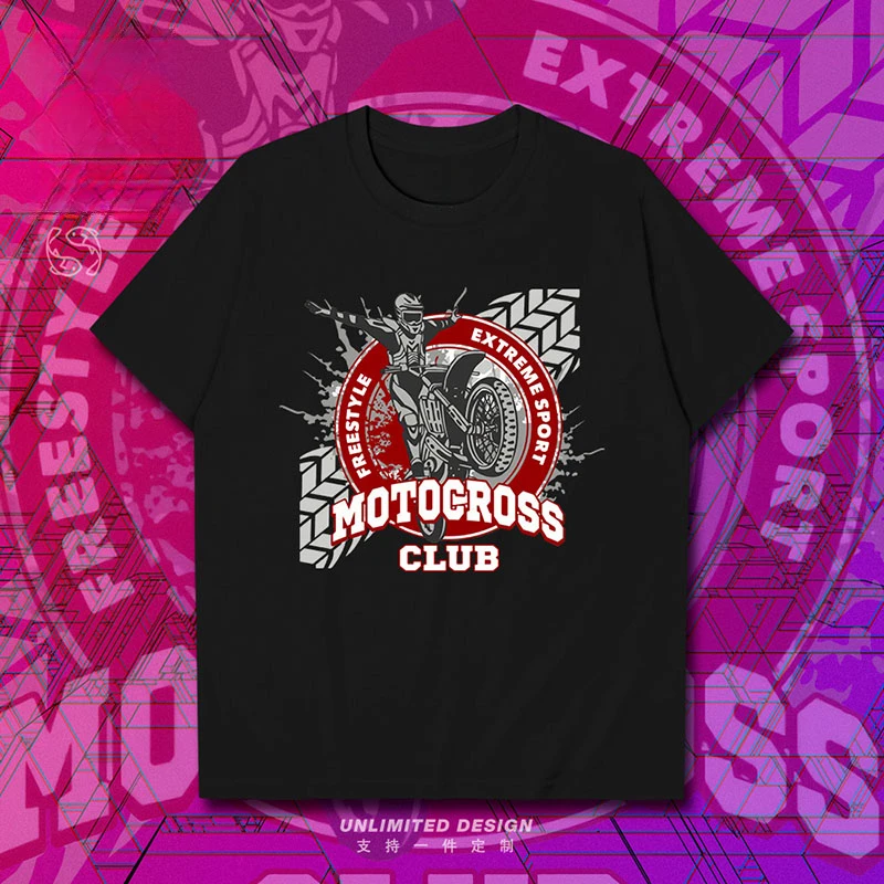 New Motocross Club Icon Printed Graphic T-shirt Men's and Women's Short Sleeve Breathable Motorcycle T-shirt Moto GP 
New Motocross Club Icon Printed Graphic T-shirt Men's and Women's Short Sleeve Breathable Motorcycle T-shirt Moto GP