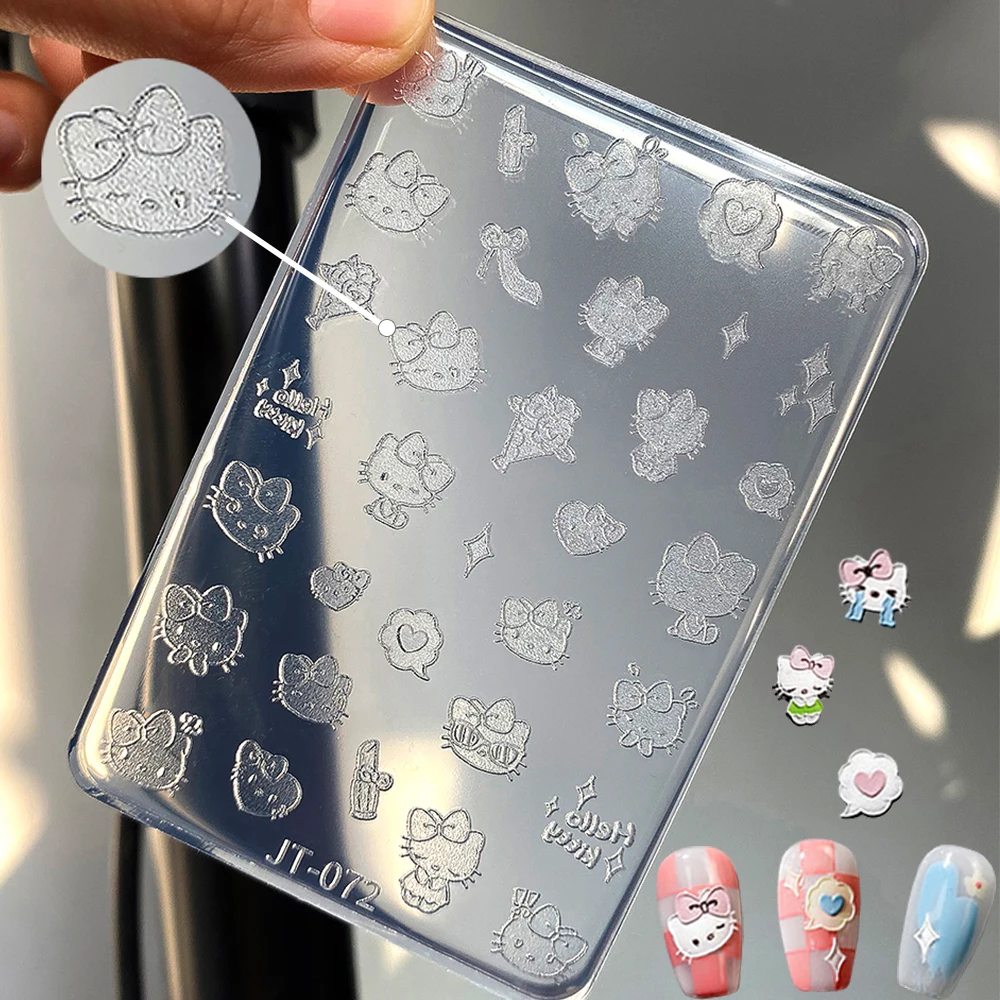 1pcs Wink Hello Kitty Silicone Nail Art Stamping 3D Bowknot Starburst Reusable Nail Printing Stencil Soft Gel Polish Nail Mold
1pcs Wink Hello Kitty Silicone Nail Art Stamping 3D Bowknot Starburst Reusable Nail Printing Stencil Soft Gel Polish Nail Mold