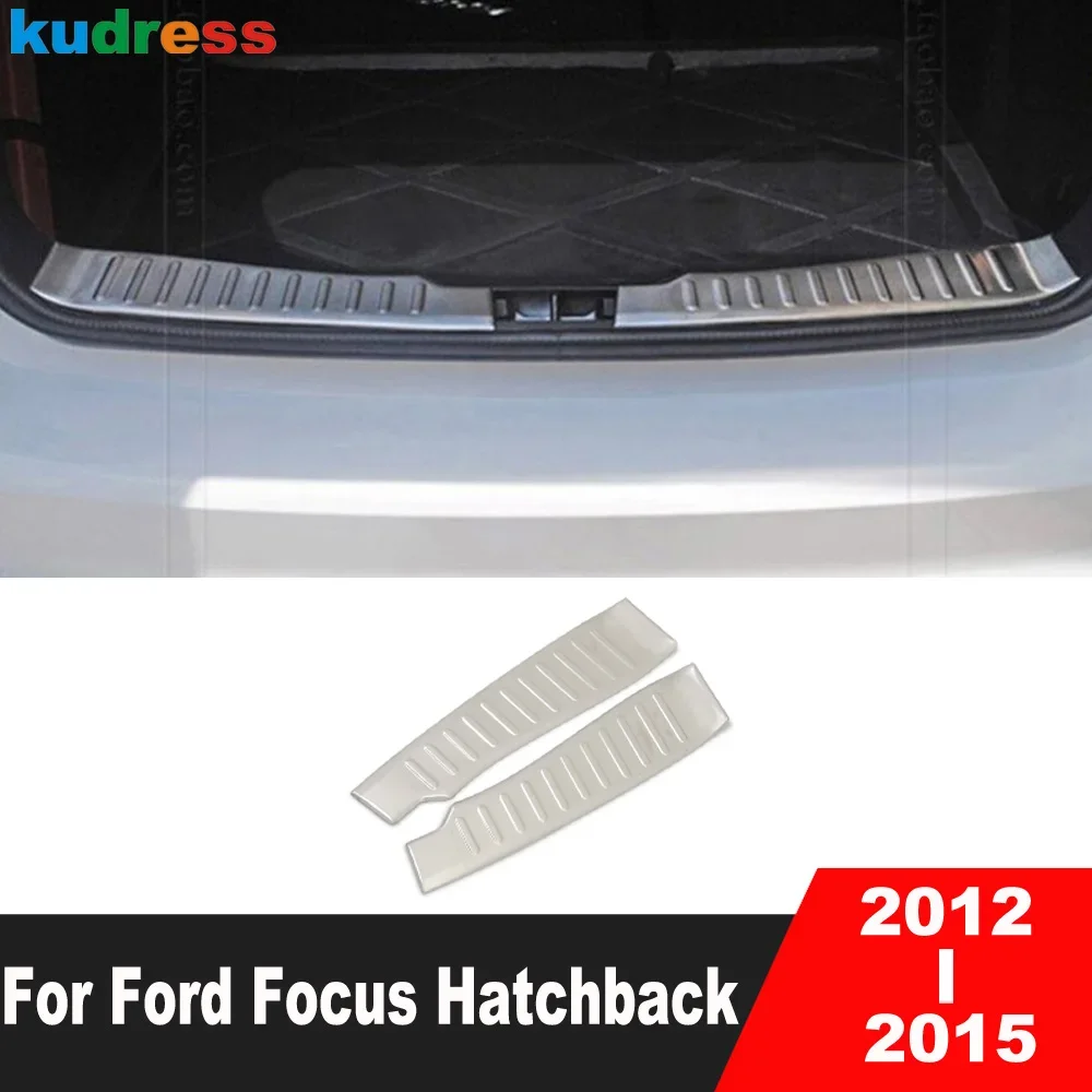For Ford Focus 2012 2013 2014 2015 Hatchback Steel Car Rear Trunk Bumper Cover Trim Tailgate Door Sill Plate Guard Accessories
For Ford Focus 2012 2013 2014 2015 Hatchback Steel Car Rear Trunk Bumper Cover Trim Tailgate Door Sill Plate Guard Accessories