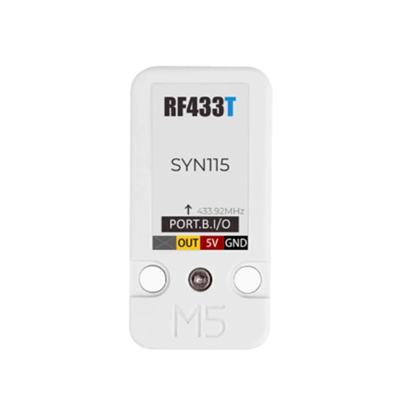 M5 RF433T Беспроводной радиочастотный передатчик SYN115 Применение радиочастотного пульта дистанционного управления Автоматизация-Y41A
M5 RF433T Беспроводной радиочастотный передатчик SYN115 Применение радиочастотного пульта дистанционного управления Автоматизация-Y41A