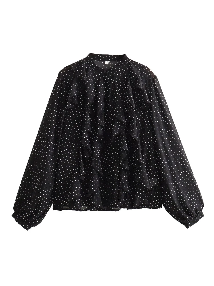 OUROPEAN ZTATION 2025 Spring New Women Clothing Trendy Outerwear Shirt Casual Autumn Woman's Long Sleeve Top V-Collar Coat dot
OUROPEAN ZTATION 2025 Spring New Women Clothing Trendy Outerwear Shirt Casual Autumn Woman's Long Sleeve Top V-Collar Coat dot