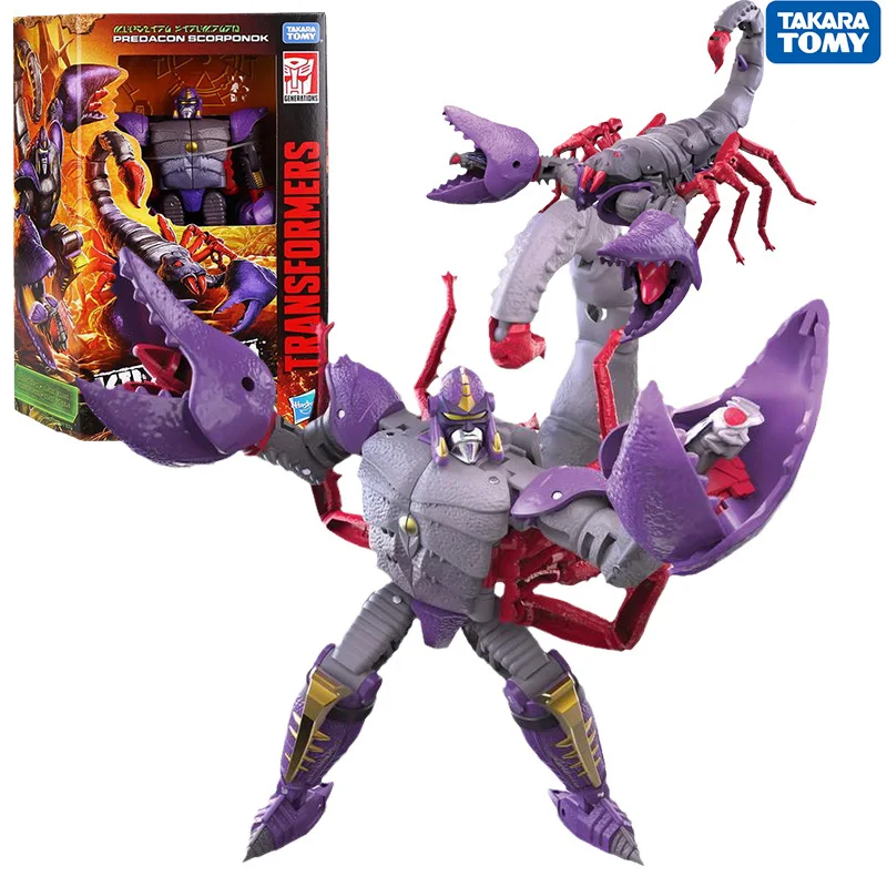 Фигурка гигантского скорпиона из аниме трансформера Hasbro Deluxe, коллекционная игрушка, подарок
Фигурка гигантского скорпиона из аниме трансформера Hasbro Deluxe, коллекционная игрушка, подарок