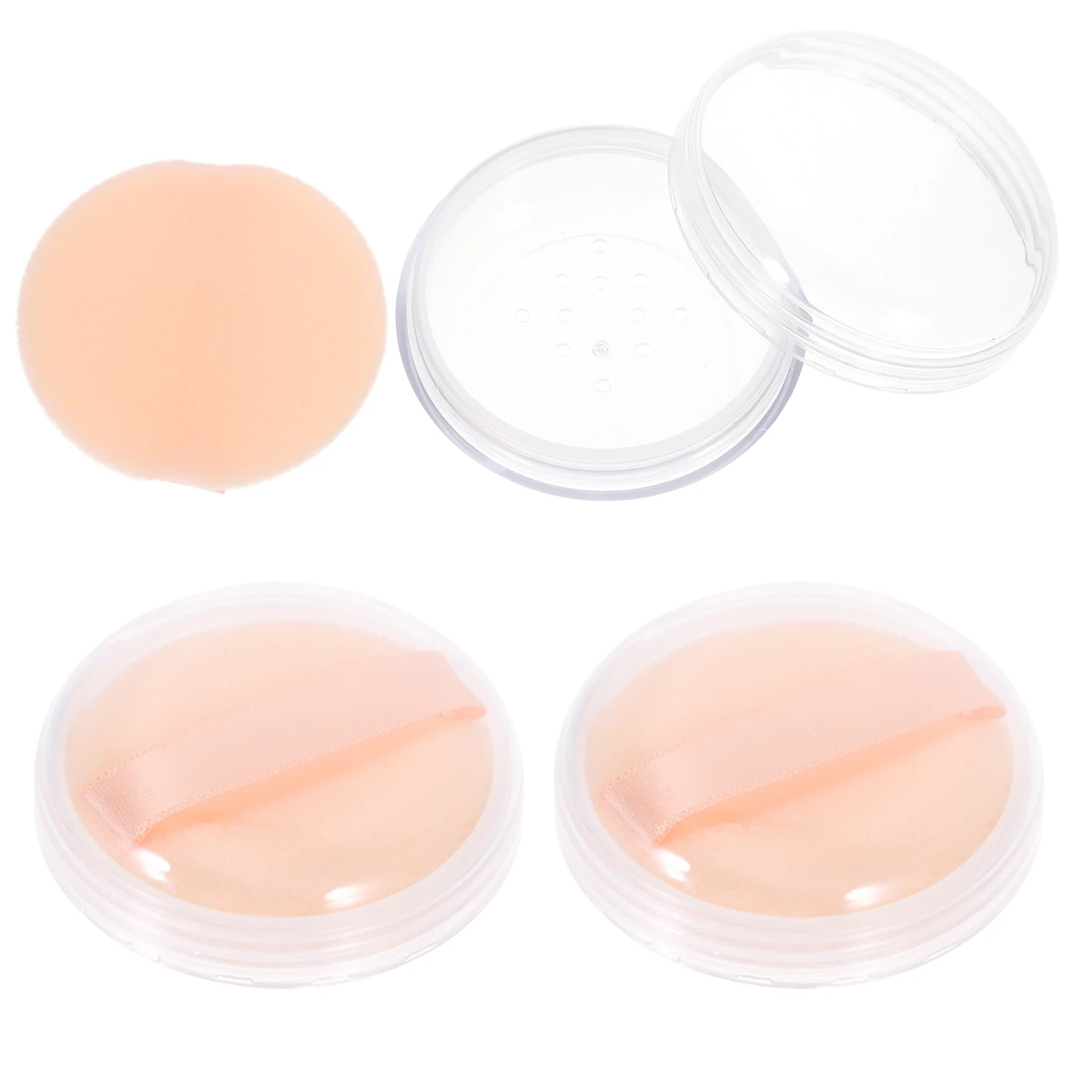 Loose Powder Box with Puff Makeup Holder Refillable Case Setting Container Storage for Beauty Compact Travel Small
Loose Powder Box with Puff Makeup Holder Refillable Case Setting Container Storage for Beauty Compact Travel Small