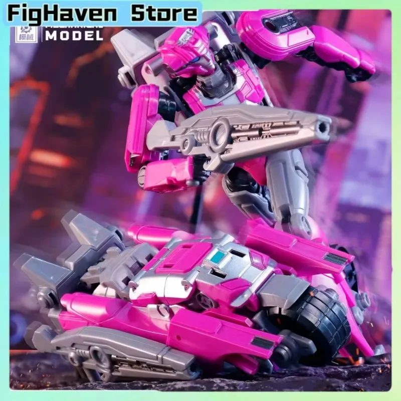 Transformable Pink Robot Action Figure 19cm Female Warrior Mecha with Motorcycle Mode Energy Gun and Jet Backpack Holiday Gift
Transformable Pink Robot Action Figure 19cm Female Warrior Mecha with Motorcycle Mode Energy Gun and Jet Backpack Holiday Gift