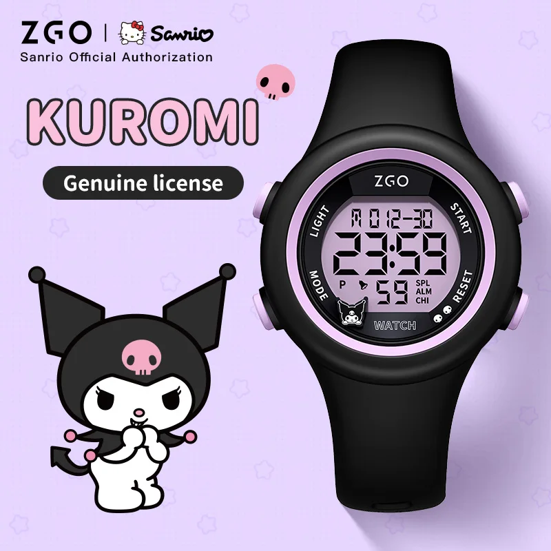 ZGO X Sanrio Kuromi Women's Watches Waterproof Sports Electronic Watch Leisure Student LED Digital Wristwatches 879
ZGO X Sanrio Kuromi Women's Watches Waterproof Sports Electronic Watch Leisure Student LED Digital Wristwatches 879