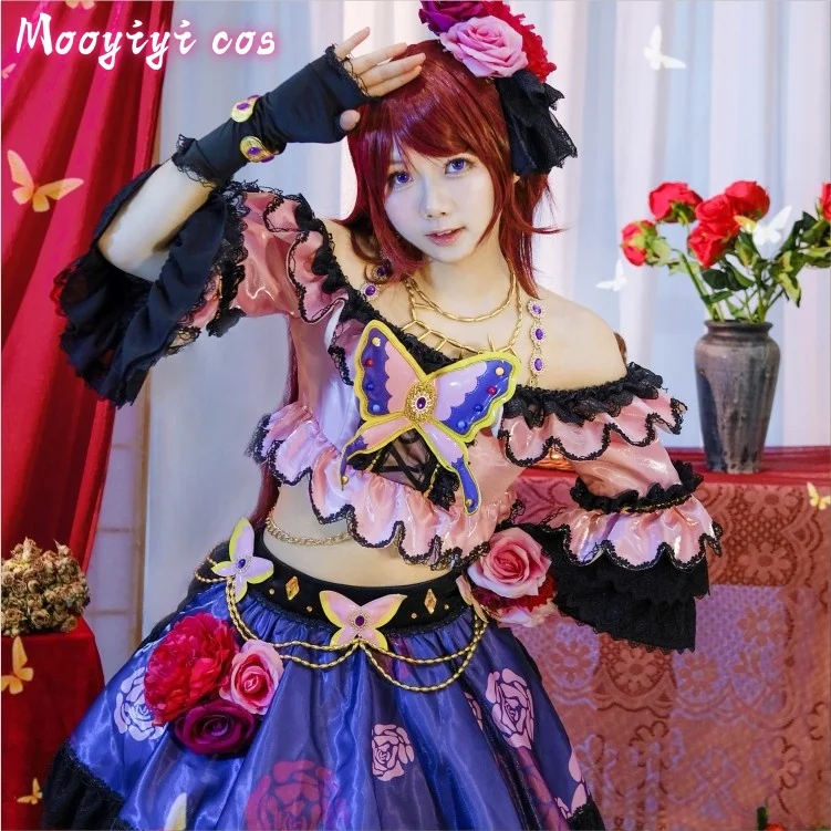 Ran Shibuki Cosplay costume Halloween Christmas Role Playing Party Comic Woman Size S-XXL Game Souls Exquisite props
Ran Shibuki Cosplay costume Halloween Christmas Role Playing Party Comic Woman Size S-XXL Game Souls Exquisite props