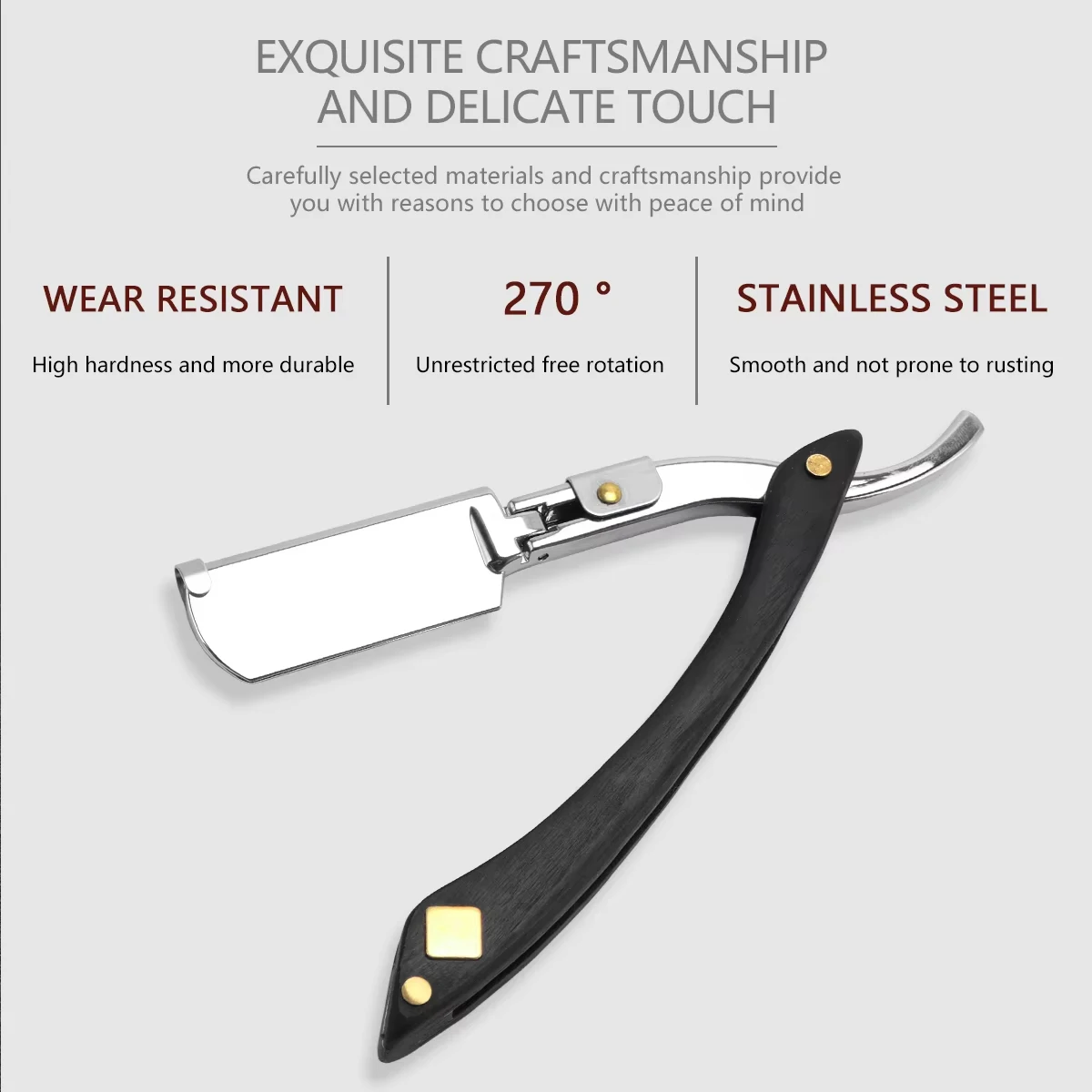 Мужская бритва для салона волос из нержавеющей стали, подходящая для парикмахерских и бытовых инструментов для укладки волос
Мужская бритва для салона волос из нержавеющей стали, подходящая для парикмахерских и бытовых инструментов для укладки волос