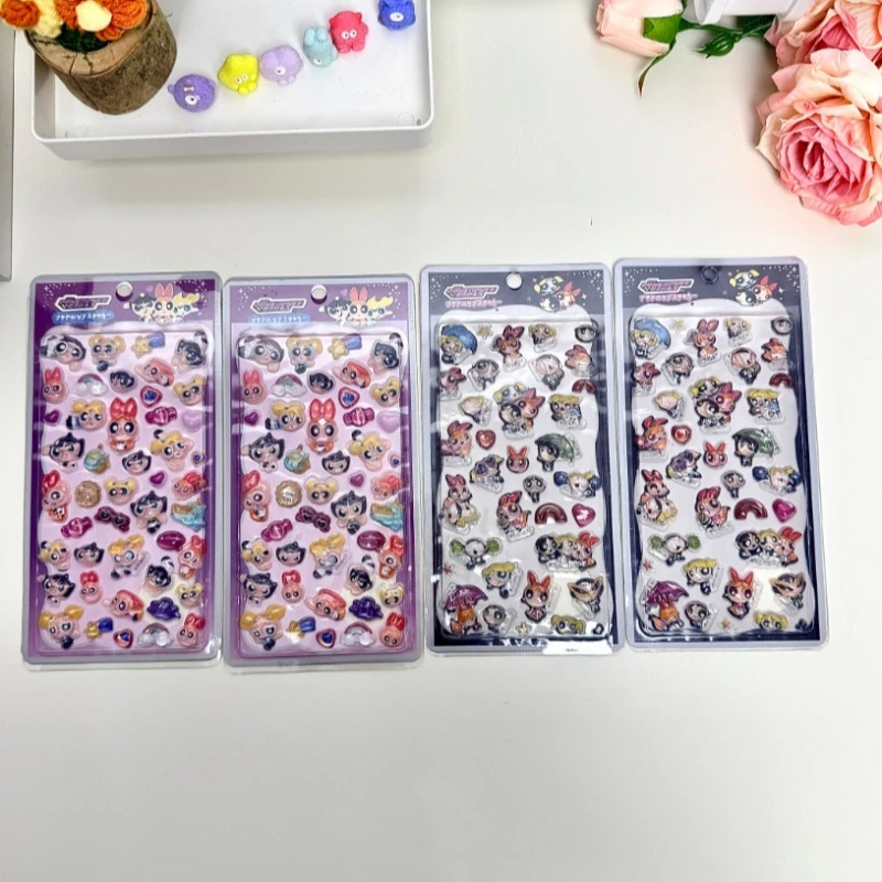 4PCS Kawaii Anime The Powerpuff and Girls Series Sticker Cute Cartoon Character Creativity DIY Notebook Sticker Women Gift
4PCS Kawaii Anime The Powerpuff and Girls Series Sticker Cute Cartoon Character Creativity DIY Notebook Sticker Women Gift