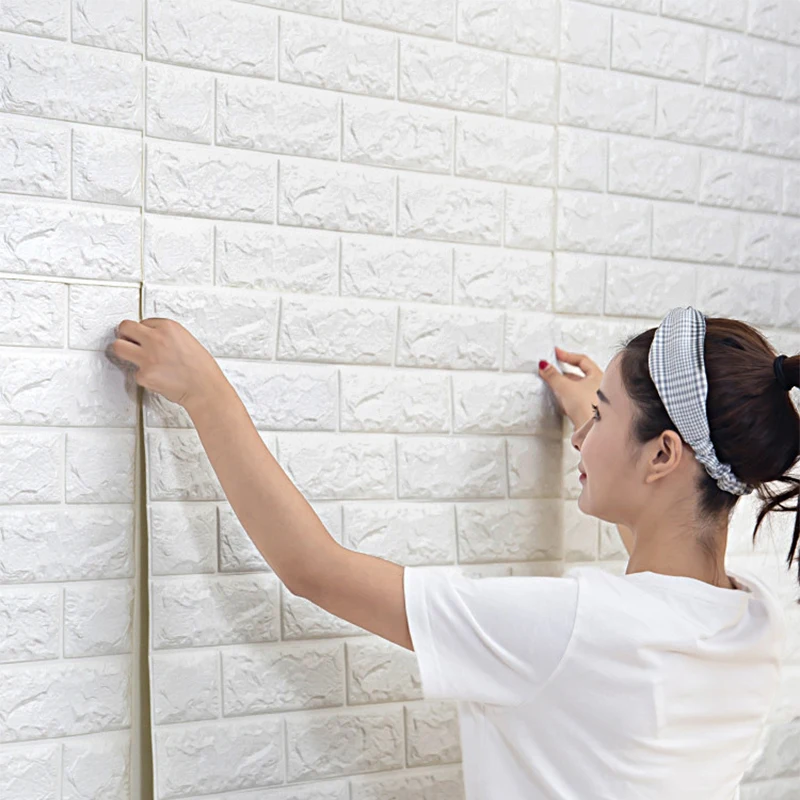 Retro Brick Pattern Self-adhesive Wallpaper PVC Waterproof Wall Stickers 3D Room Decor 1-10pcs 70cmX1m Home Decorations Modern
Retro Brick Pattern Self-adhesive Wallpaper PVC Waterproof Wall Stickers 3D Room Decor 1-10pcs 70cmX1m Home Decorations Modern