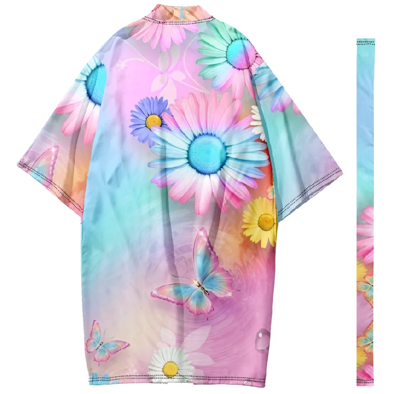 Japanese Long Kimono Fashion Men Fresh Flora Cardigan Women Samurai Costume Kimono Cosplay Kimonos Shirt Casual Yukata Jacket
Japanese Long Kimono Fashion Men Fresh Flora Cardigan Women Samurai Costume Kimono Cosplay Kimonos Shirt Casual Yukata Jacket