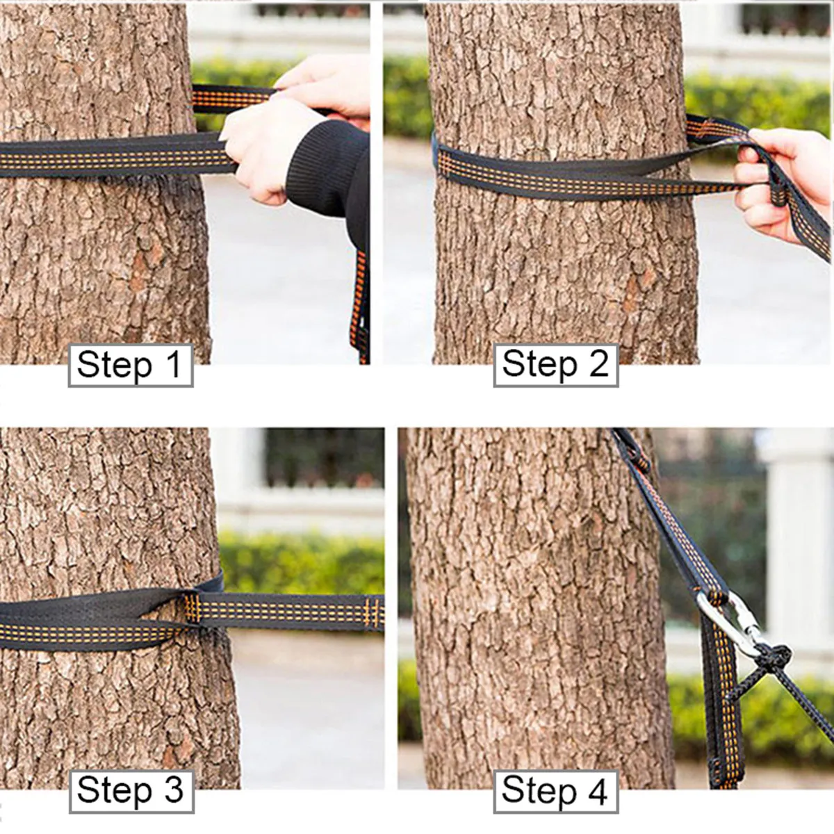 2Pcs High-Load Hammock Tree Straps Heavy Duty Nylon Hanging Straps for Trees Roof Racks Light Poles Gazebos Easy Setup Foldable
2Pcs High-Load Hammock Tree Straps Heavy Duty Nylon Hanging Straps for Trees Roof Racks Light Poles Gazebos Easy Setup Foldable