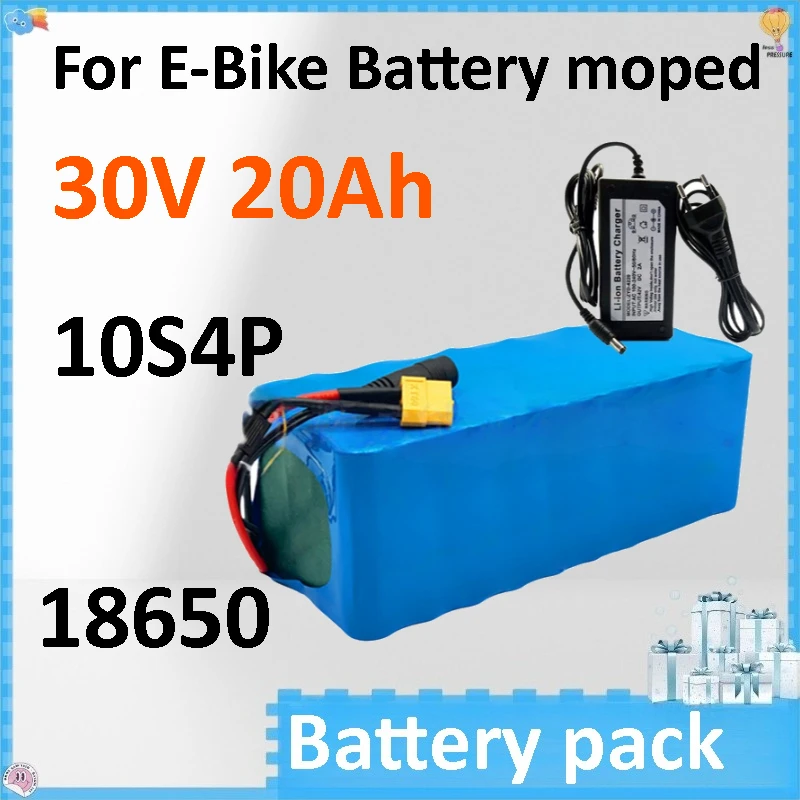 36V 20Ah 18650 10S4P Battery Pack 350W 500W 750W Lithium for E-Bike Battery Moped Rechargeable Li-ion Battery with Charger
36V 20Ah 18650 10S4P Battery Pack 350W 500W 750W Lithium for E-Bike Battery Moped Rechargeable Li-ion Battery with Charger