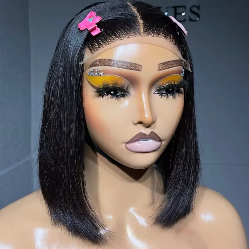 Bone Straight 13x4 Bob Lace Wig Pre Plucked Short Bob Lace Front Human Hair Wigs Brazilian 100% Human Hair For Women 200 Density
Bone Straight 13x4 Bob Lace Wig Pre Plucked Short Bob Lace Front Human Hair Wigs Brazilian 100% Human Hair For Women 200 Density