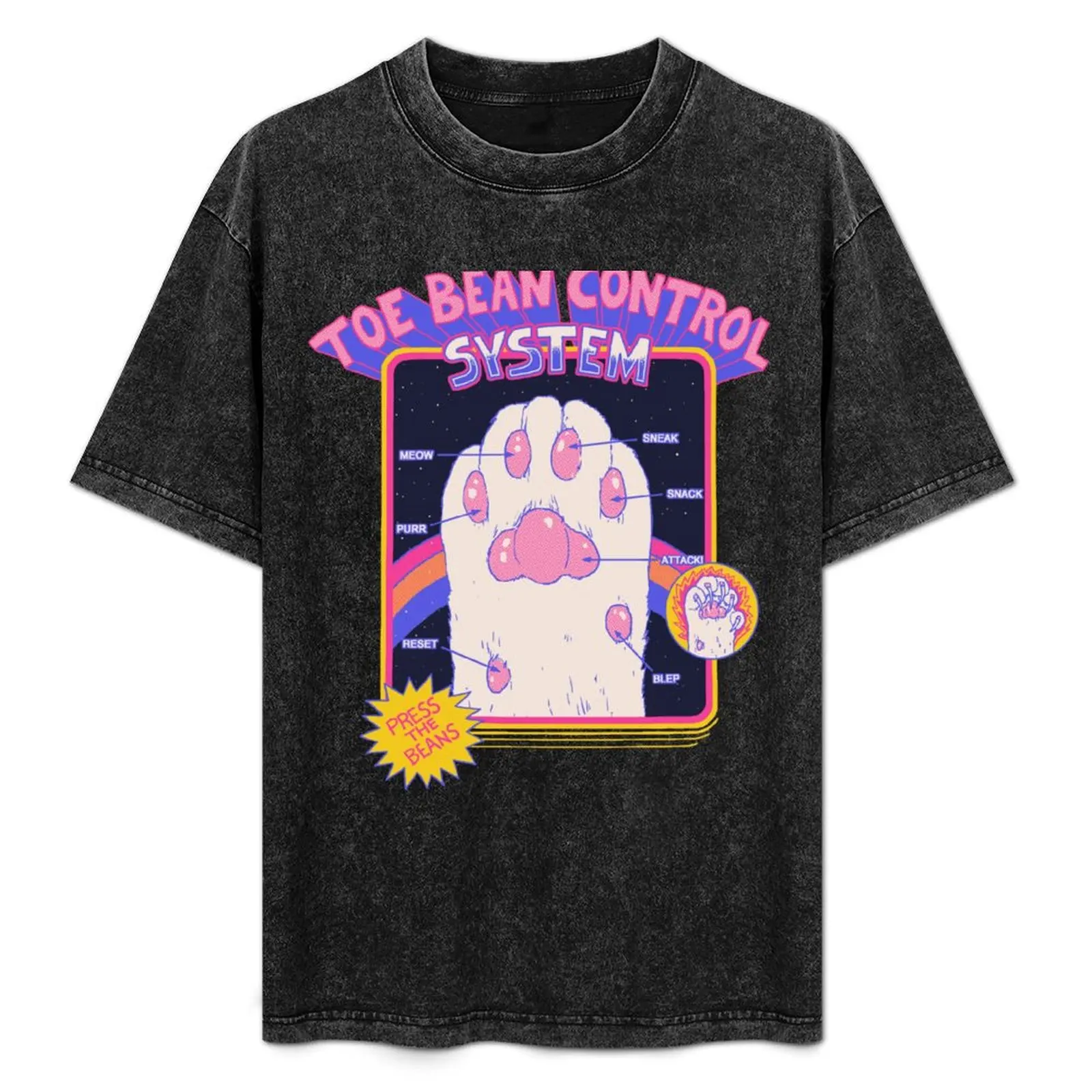 Toe Bean Control System T-Shirt Daily Wear Plain Short Sleeve Shirt
Toe Bean Control System T-Shirt Daily Wear Plain Short Sleeve Shirt
