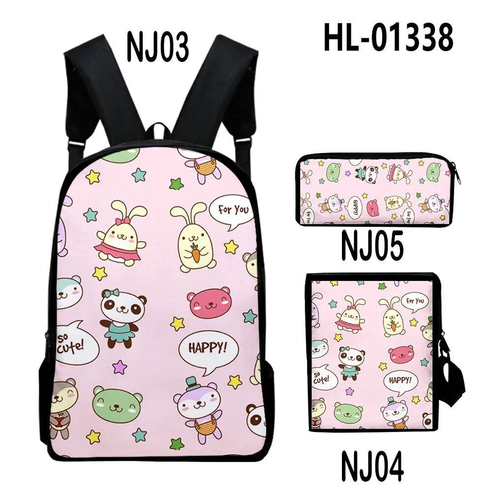 Creative Popular Novelty Animals 3D Print 3pcs/Set pupil School Bags Laptop Daypack Backpack Inclined shoulder bag Pencil Case
Creative Popular Novelty Animals 3D Print 3pcs/Set pupil School Bags Laptop Daypack Backpack Inclined shoulder bag Pencil Case