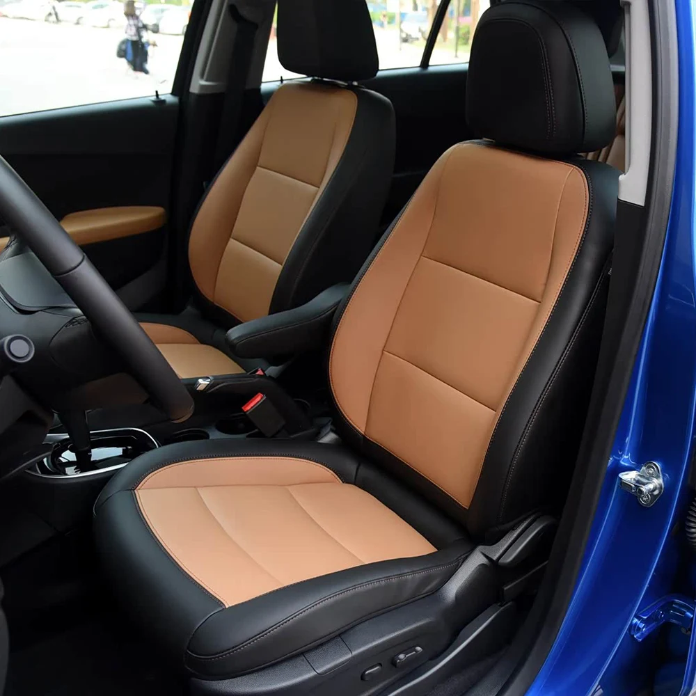 Чехлы на сиденья для Chevrolet Trax 2014-2018 из искусственной кожи, полный комплект, защитные накладки, стайлинг для автомобиля
Чехлы на сиденья для Chevrolet Trax 2014-2018 из искусственной кожи, полный комплект, защитные накладки, стайлинг для автомобиля