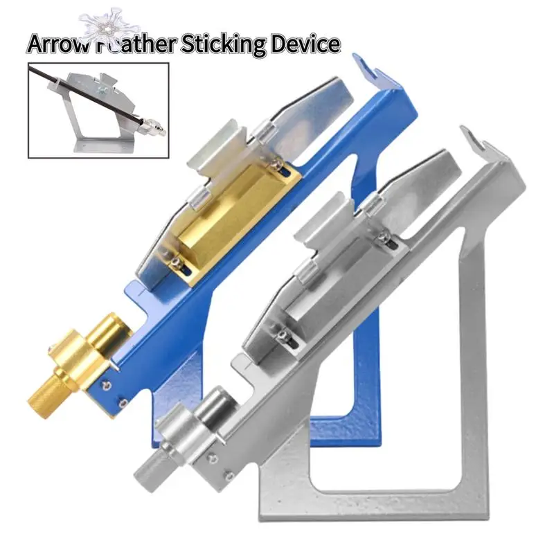 Arrows Tail Feather Sticking Device Stainless Steel Archery Feather Fletching Jig Stick Hunting Parts -Blue
Arrows Tail Feather Sticking Device Stainless Steel Archery Feather Fletching Jig Stick Hunting Parts -Blue