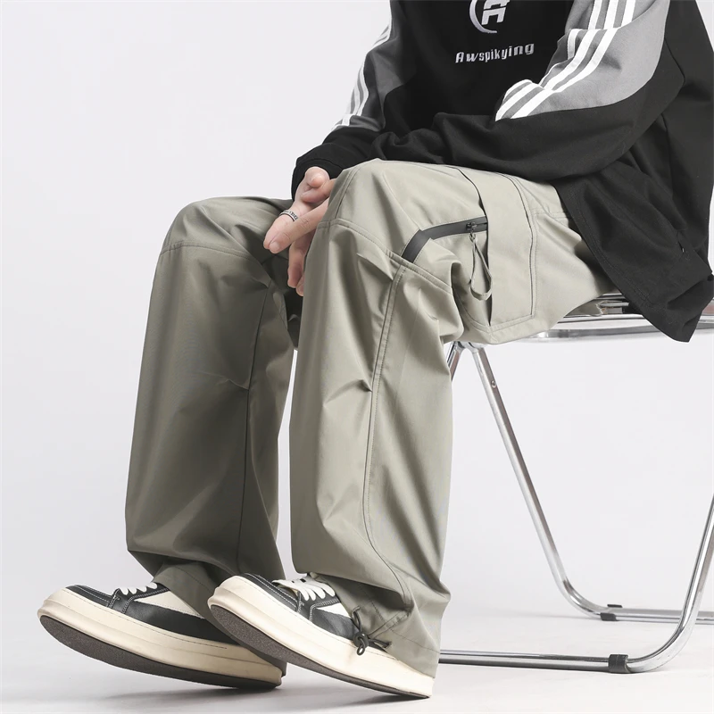 Qui Dry Outdoor Work Pants Men's American Sle New Summer Hiking Trousers Boys Straight Leg High Waist Casual Pants
Qui Dry Outdoor Work Pants Men's American Sle New Summer Hiking Trousers Boys Straight Leg High Waist Casual Pants