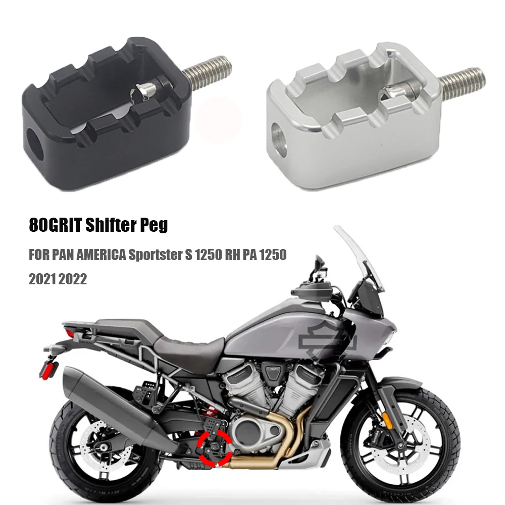 New motorcycle 80GRIT Shifter Peg FOR PAN AMERICA Sportster S 1250 RH PA 1250 2021 2022
New motorcycle 80GRIT Shifter Peg FOR PAN AMERICA Sportster S 1250 RH PA 1250 2021 2022