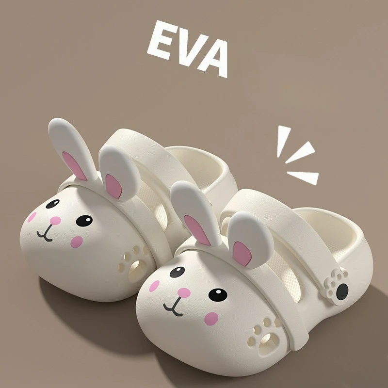House Rabbit Slippers 2026 New Cute Soft EVA Clogs Non-Slip Soft Sole Slipper for Girls Summer Water Shoes
House Rabbit Slippers 2026 New Cute Soft EVA Clogs Non-Slip Soft Sole Slipper for Girls Summer Water Shoes