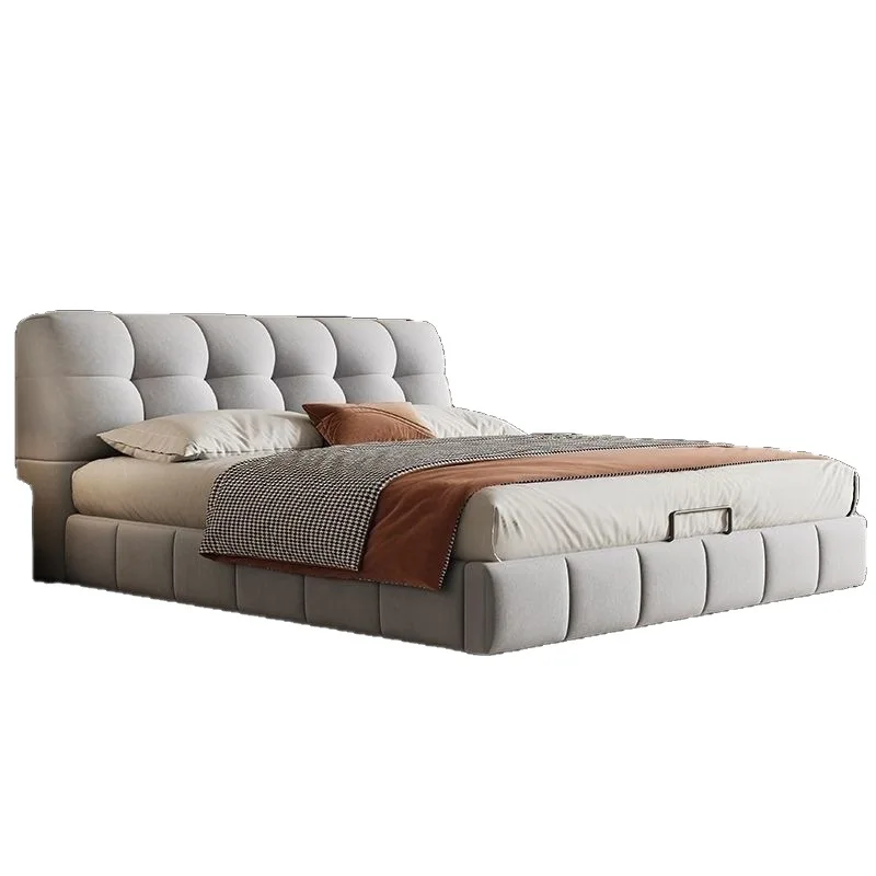 Puff bed small apartment 1.5m 1.8m fabric soft bag double bed
Puff bed small apartment 1.5m 1.8m fabric soft bag double bed