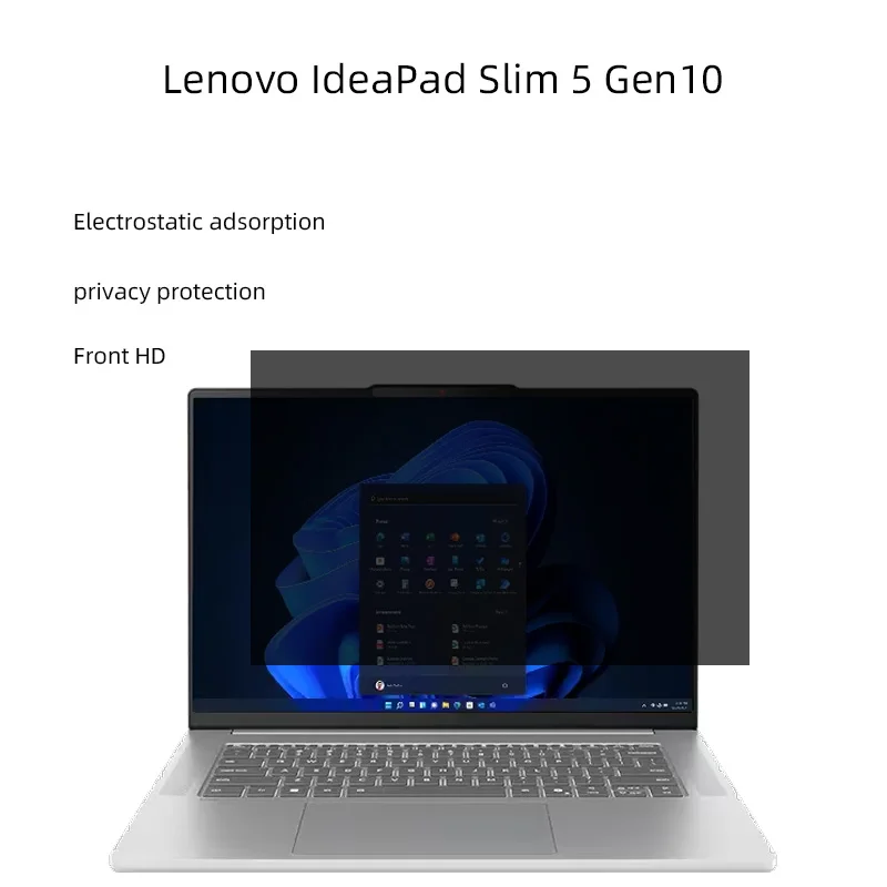 Клейкая конфиденциальная пленка подходит для ноутбука Lenovo IdeaPad Slim 5 5i Gen10
Клейкая конфиденциальная пленка подходит для ноутбука Lenovo IdeaPad Slim 5 5i Gen10