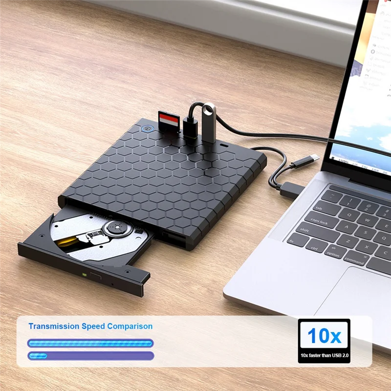 Новый! Внешний USB 3.0 CD DVD-считыватель CD/DVD-привод с SD/TF-портами DVD-привод CD/DVD-плеер для ПК, аксессуары для ноутбуков, запчасти
Новый! Внешний USB 3.0 CD DVD-считыватель CD/DVD-привод с SD/TF-портами DVD-привод CD/DVD-плеер для ПК, аксессуары для ноутбуков, запчасти