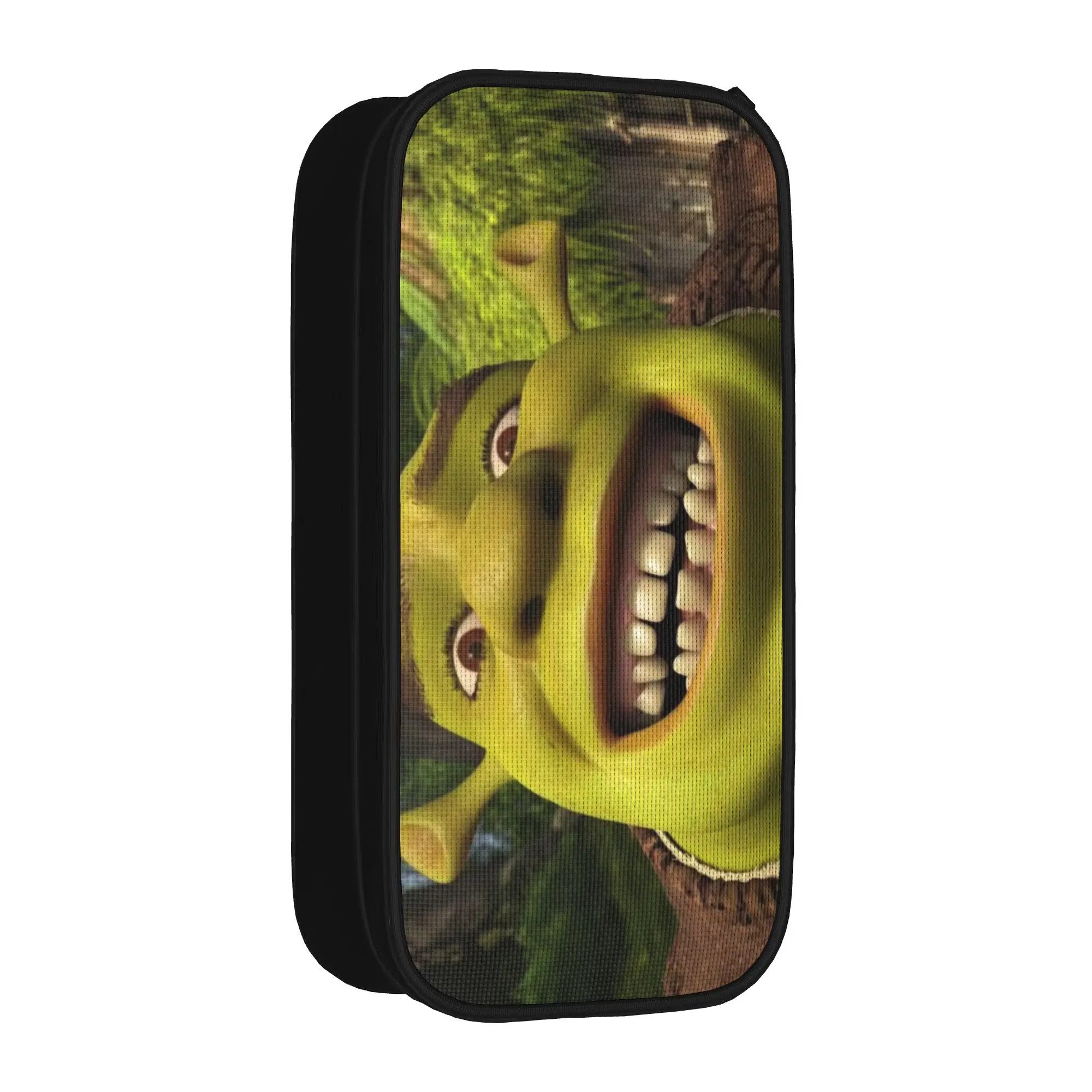 Classic Shreks Smile Memes Pencil Case Cartoon Pencil Box Pen for Girls Boys Big Capacity Bag School Supplies Gifts Stationery
Classic Shreks Smile Memes Pencil Case Cartoon Pencil Box Pen for Girls Boys Big Capacity Bag School Supplies Gifts Stationery