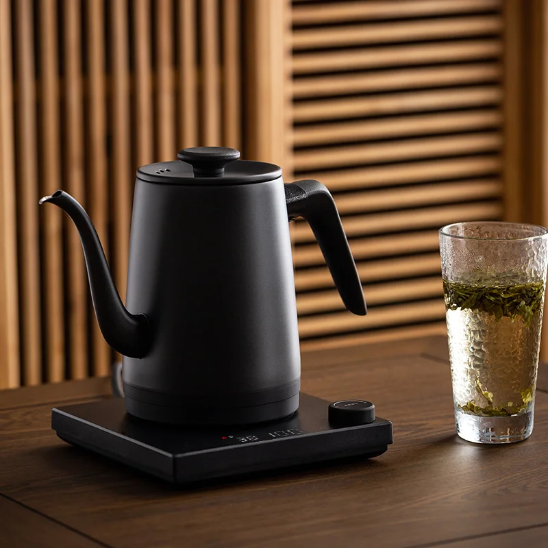 Intelligent temperature-controlled hand-brewed pot Professional small-mouth coffee pot Household long-neck temperature-co
Intelligent temperature-controlled hand-brewed pot Professional small-mouth coffee pot Household long-neck temperature-co