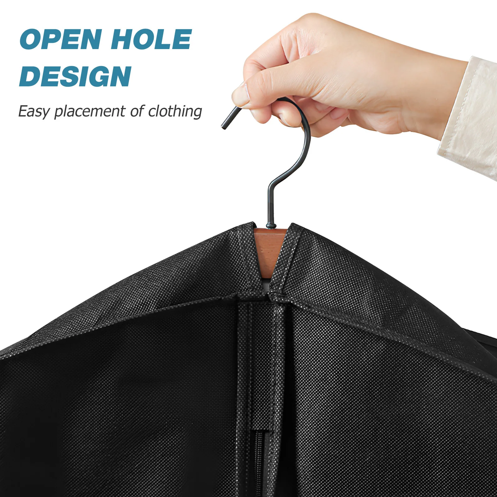 2Pcs Dust Cover for Clothes Garment Bags Long Hanging Storage with Multiple Compartments Protective Travel Suit Bag Reusable
2Pcs Dust Cover for Clothes Garment Bags Long Hanging Storage with Multiple Compartments Protective Travel Suit Bag Reusable