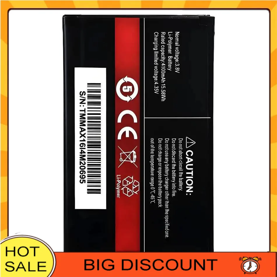 4100Mah High Capacity Mobile Phone Battery For Cubot Max
4100Mah High Capacity Mobile Phone Battery For Cubot Max