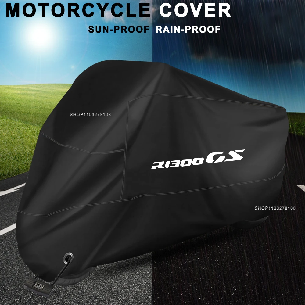 For Bmw R1300GS R 1300 GS 2024 Motorcycle Cover UV Protective Dustproof Snowproof Outdoors Rain Motorcycle Waterproof Cover
For Bmw R1300GS R 1300 GS 2024 Motorcycle Cover UV Protective Dustproof Snowproof Outdoors Rain Motorcycle Waterproof Cover