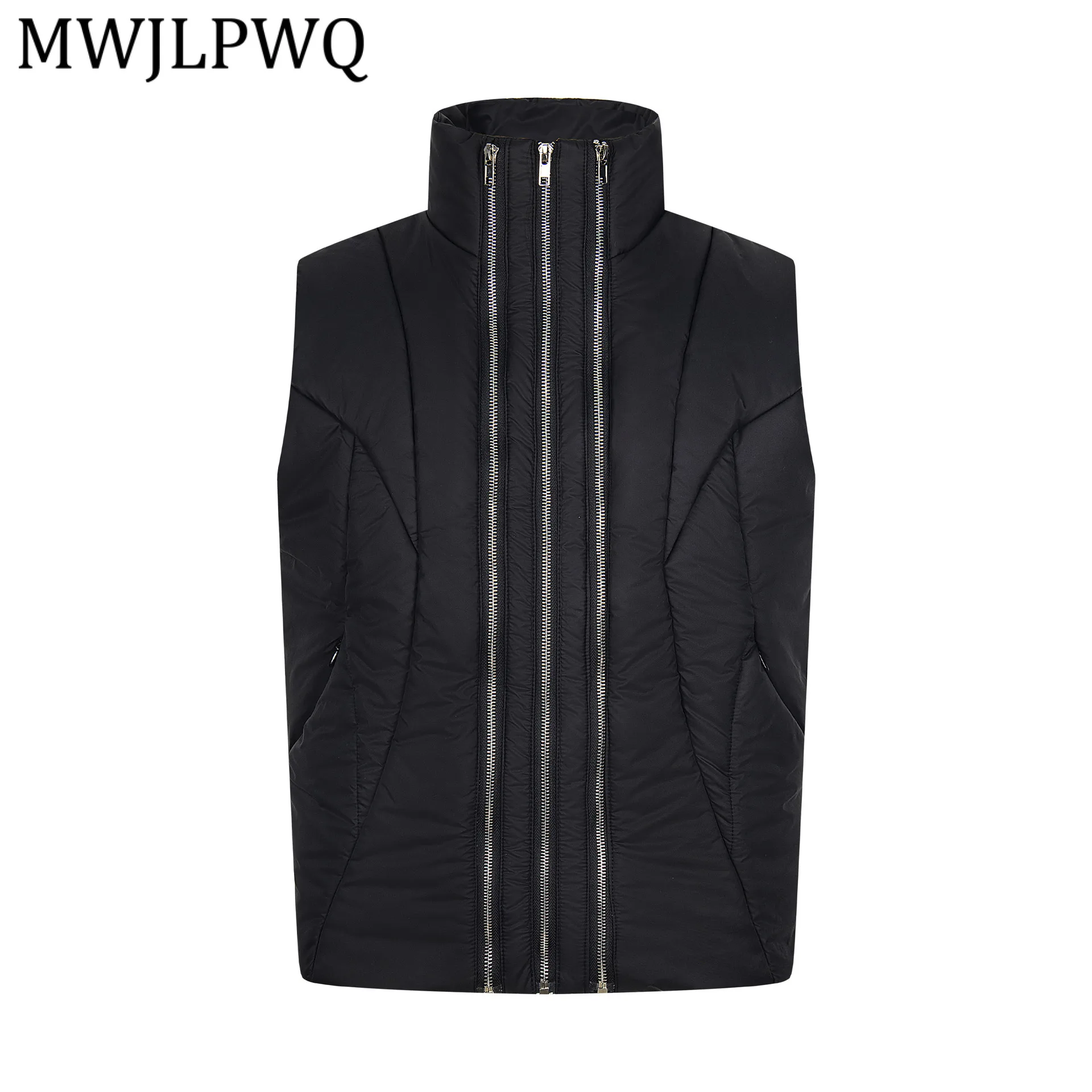 MWJLPWQ модный новый высококачественный хлопковый жилет в американском стиле, мужской дизайн с несколькими молниями, универсальные топы с воротником-стойкой 12945
MWJLPWQ модный новый высококачественный хлопковый жилет в американском стиле, мужской дизайн с несколькими молниями, универсальные топы с воротником-стойкой 12945