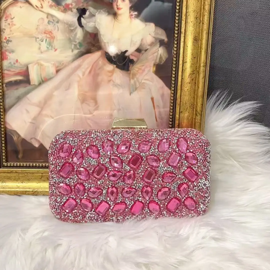 Crystal Rhinestones Diamond Clutch Purse Luxury Exquisite Evening Bag Wedding Party Banquet Bag Women Handbag Crossbody Bag
Crystal Rhinestones Diamond Clutch Purse Luxury Exquisite Evening Bag Wedding Party Banquet Bag Women Handbag Crossbody Bag