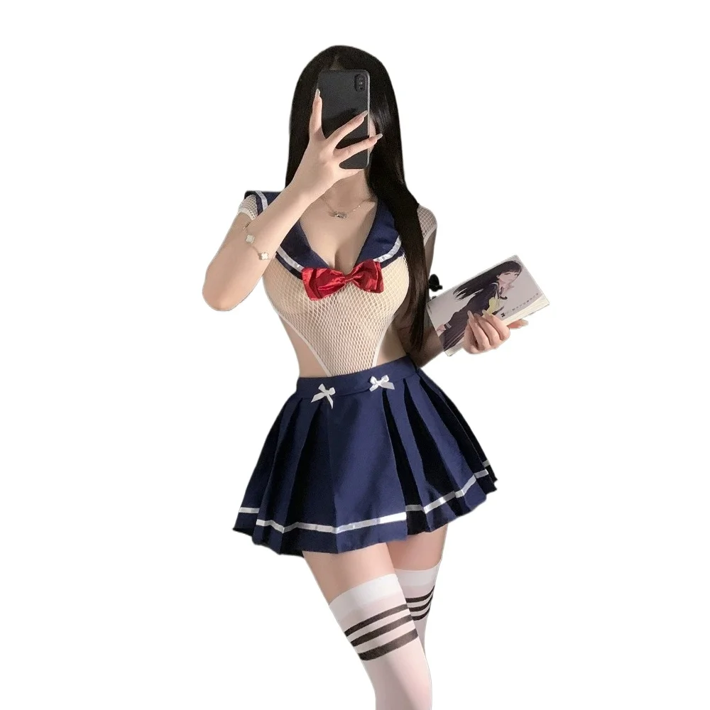 Sexy Schoolgirl Cosplay Lingerie for Women Costumes Students Uniform Roleplay Bodysuit Pleated Mini Skirt Sexy Naughty Clothes
Sexy Schoolgirl Cosplay Lingerie for Women Costumes Students Uniform Roleplay Bodysuit Pleated Mini Skirt Sexy Naughty Clothes