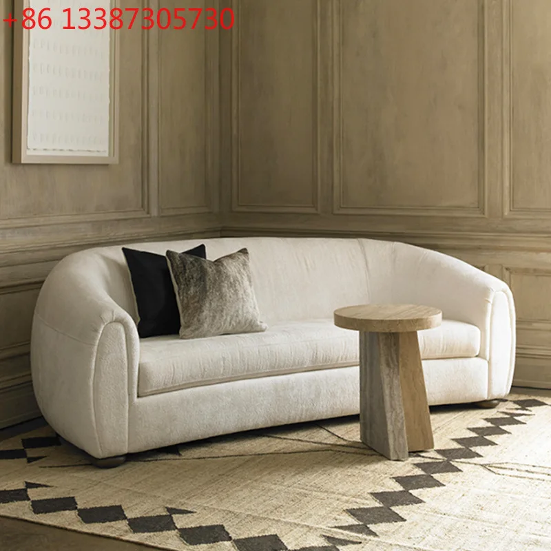 Скандинавский простой современный изогнутый диван из овечьей шерсти для гостиной, итальянский светлый роскошный диван
Скандинавский простой современный изогнутый диван из овечьей шерсти для гостиной, итальянский светлый роскошный диван