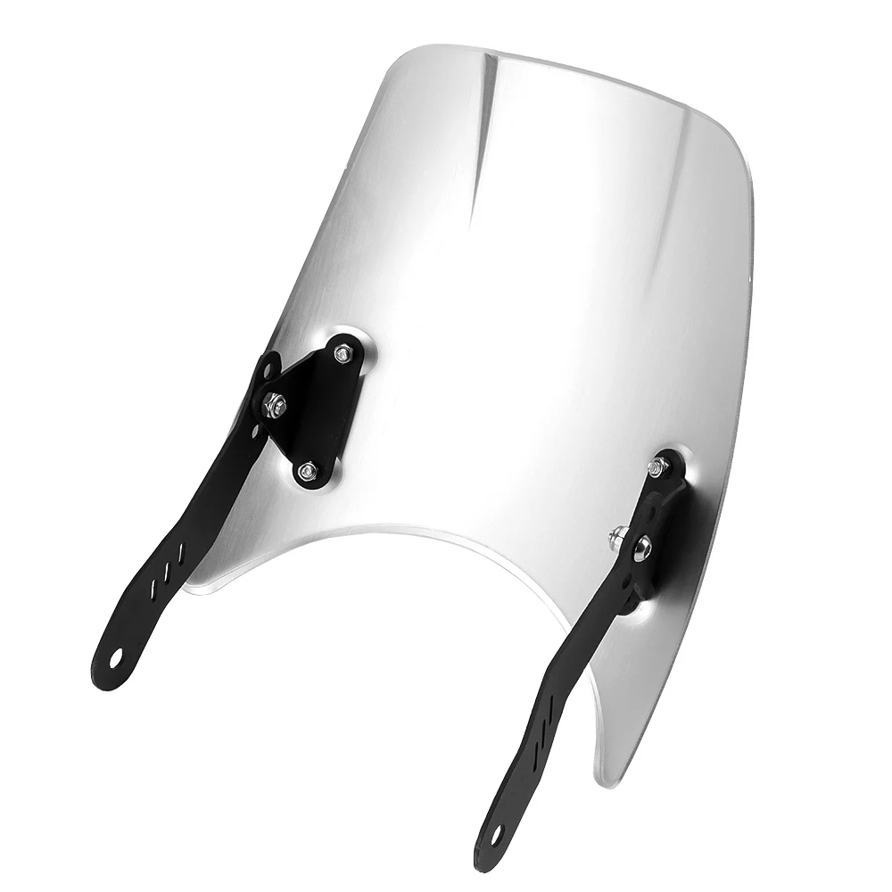 Лобовое стекло мотоцикла для Triumph Bonneville T100 T120 Thruxton 900 2001-2019, ветровое стекло мотоцикла, аксессуары для дефлектора ветра 
Лобовое стекло мотоцикла для Triumph Bonneville T100 T120 Thruxton 900 2001-2019, ветровое стекло мотоцикла, аксессуары для дефлектора ветра