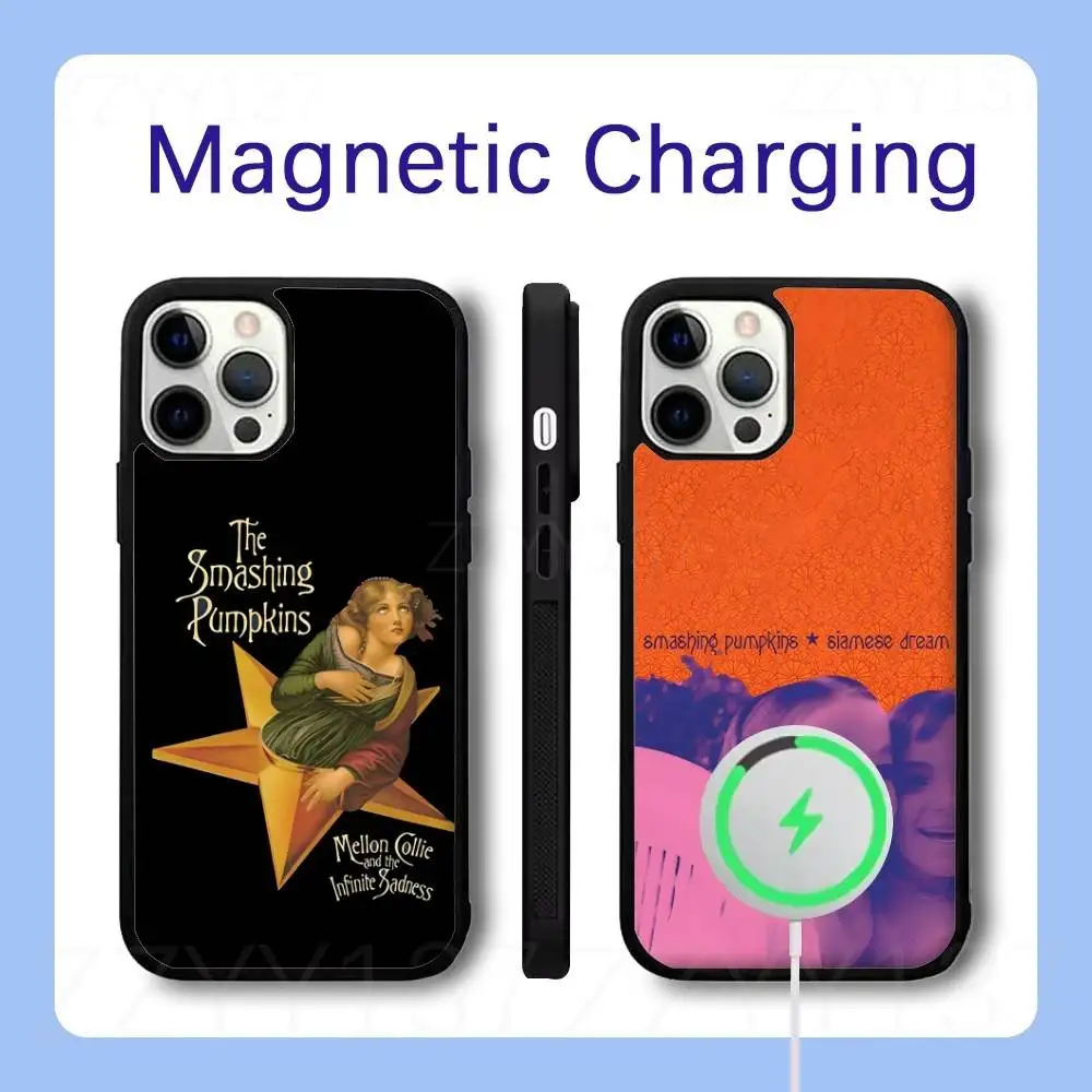 The S-Smashing Pumpkins Phone Case For iPhone 17,16,15,14,13,12,11,Pro,Max,Plus,Air,Mini,SE Magsafe Magnetic Wireless Charging
The S-Smashing Pumpkins Phone Case For iPhone 17,16,15,14,13,12,11,Pro,Max,Plus,Air,Mini,SE Magsafe Magnetic Wireless Charging