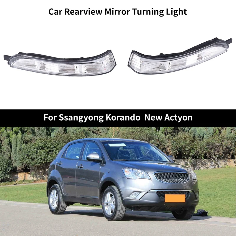 Car LH+RH Rearview Mirror Turning Light For Ssangyong Korando / New Actyon 7891834000 7892834000
Car LH+RH Rearview Mirror Turning Light For Ssangyong Korando / New Actyon 7891834000 7892834000