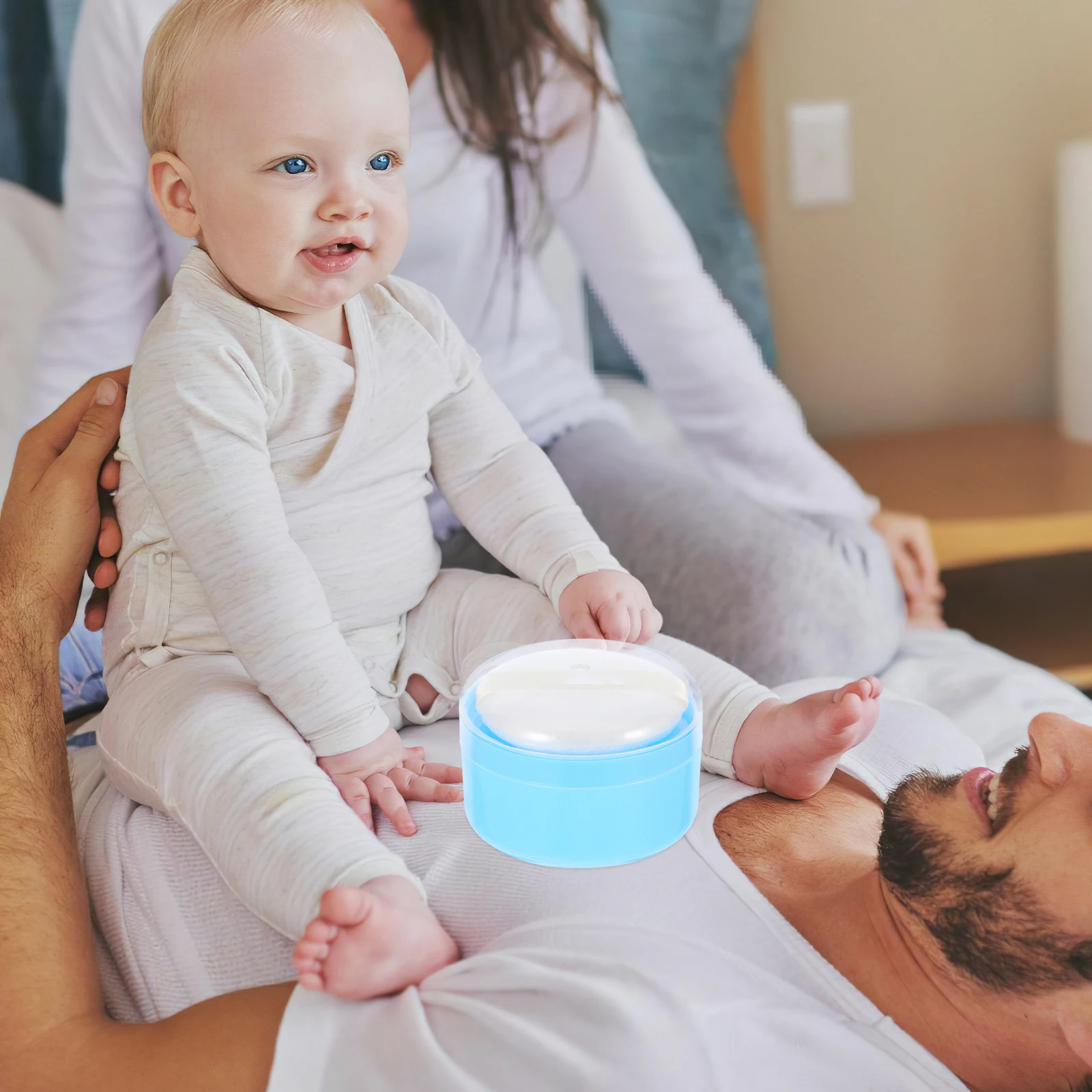 Portable Box Baby Body Skincare Container Talcum Soft Durable Easy One Hand Operation Case Travel Home Use Baby
Portable Box Baby Body Skincare Container Talcum Soft Durable Easy One Hand Operation Case Travel Home Use Baby