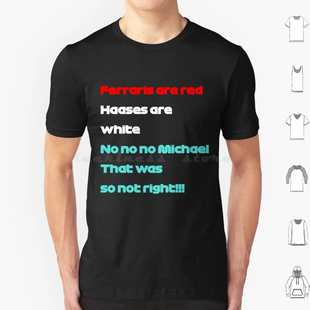 No Micheal No No Michael , That Was So Not Right T Shirt 6xl Cotton Cool Tee Racing Quote Motorsport Grand Prix Funny Quotes
No Micheal No No Michael , That Was So Not Right T Shirt 6xl Cotton Cool Tee Racing Quote Motorsport Grand Prix Funny Quotes