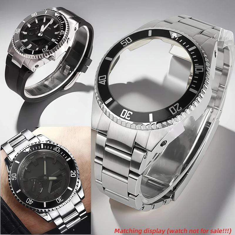 GA2100 Modification Kit Rolex style For casio Casioak GA-2100 GA-B2100 watchband Stainless Steel Case watch Strap Metal Bezel
GA2100 Modification Kit Rolex style For casio Casioak GA-2100 GA-B2100 watchband Stainless Steel Case watch Strap Metal Bezel