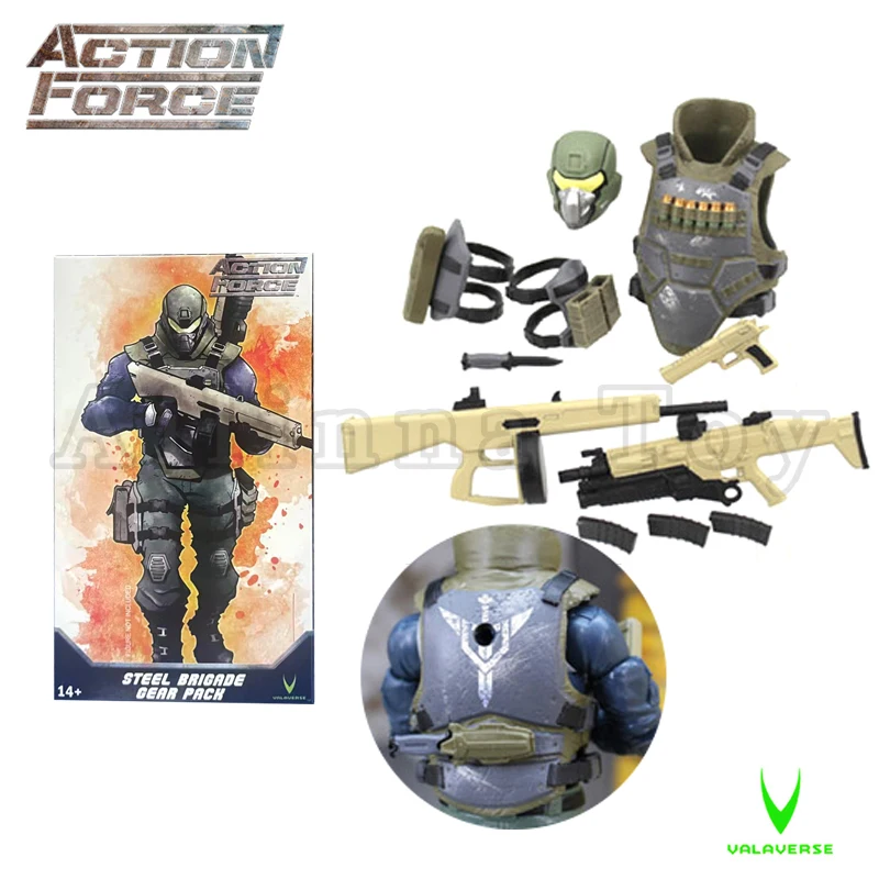 Valaverse Action Force 1/12 6inches Action Figure Steel Brigade Gear Anime Collection Model For Gift
Valaverse Action Force 1/12 6inches Action Figure Steel Brigade Gear Anime Collection Model For Gift